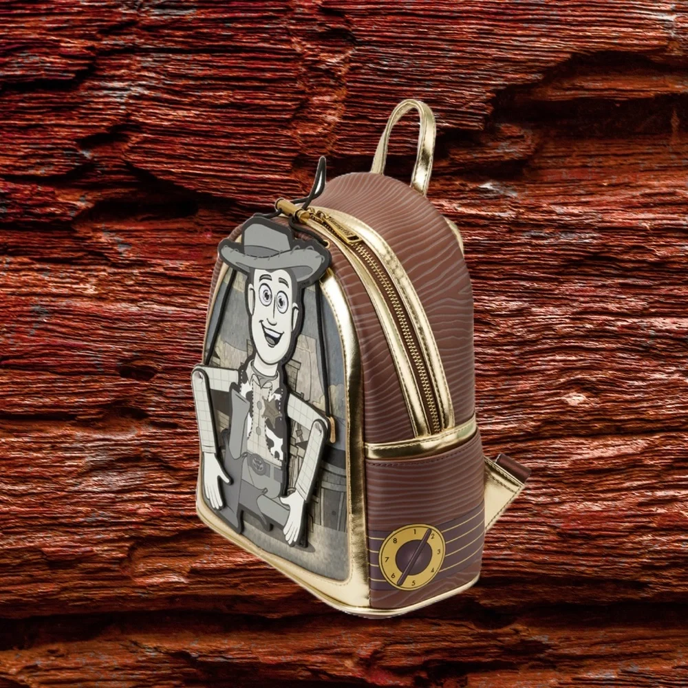 Loungefly Toy Story Woody Puppet‎ Mini Backpack and Wallet